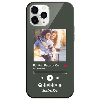 Customize Spotify Code iPhone Cases