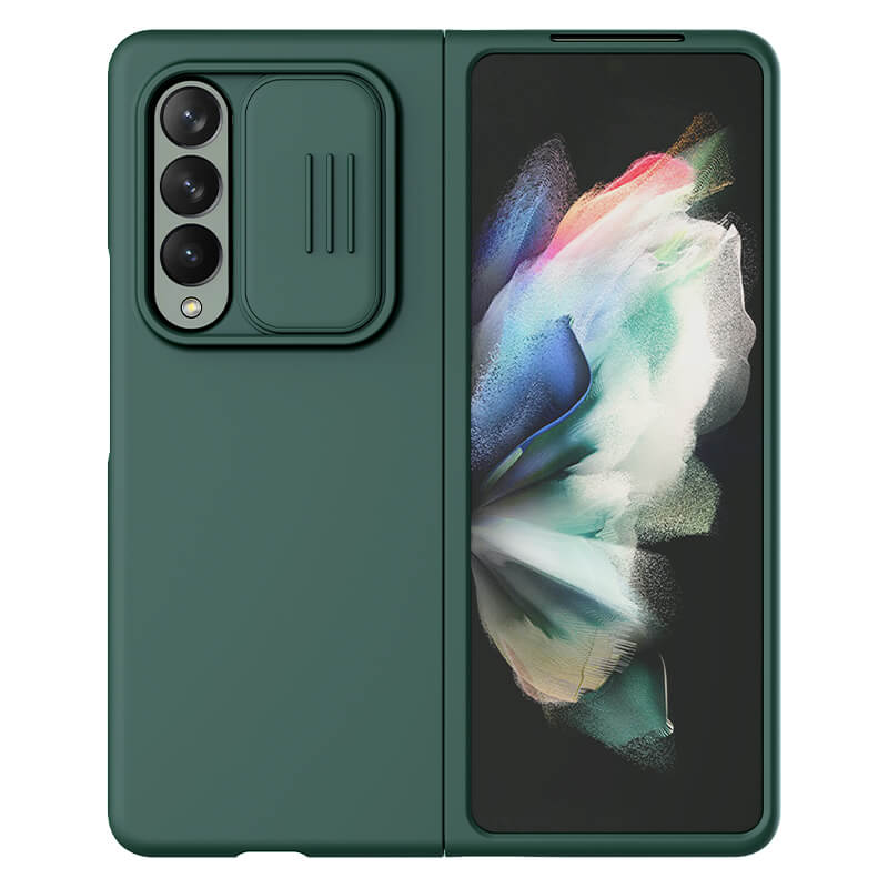 Samsung Galaxy Z Fold3 / Fold4 Phone Case - CamShield Silicone Case with Camera Cover - GiftJupiter