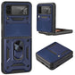 Drop Tested Cover with Magnetic Kickstand Car Mount Protective Case for Samsung Galaxy Z Flip 3 5G - GiftJupiter