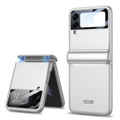 Magnetic All-included Shockproof Plastic Hard Cover For Samsung Galaxy Z Flip 3 5G - GiftJupiter