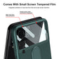 Original Back Screen Glass Matte Hard Cover With Finger-Ring For Samsung Z Flip4 Flip3 5G