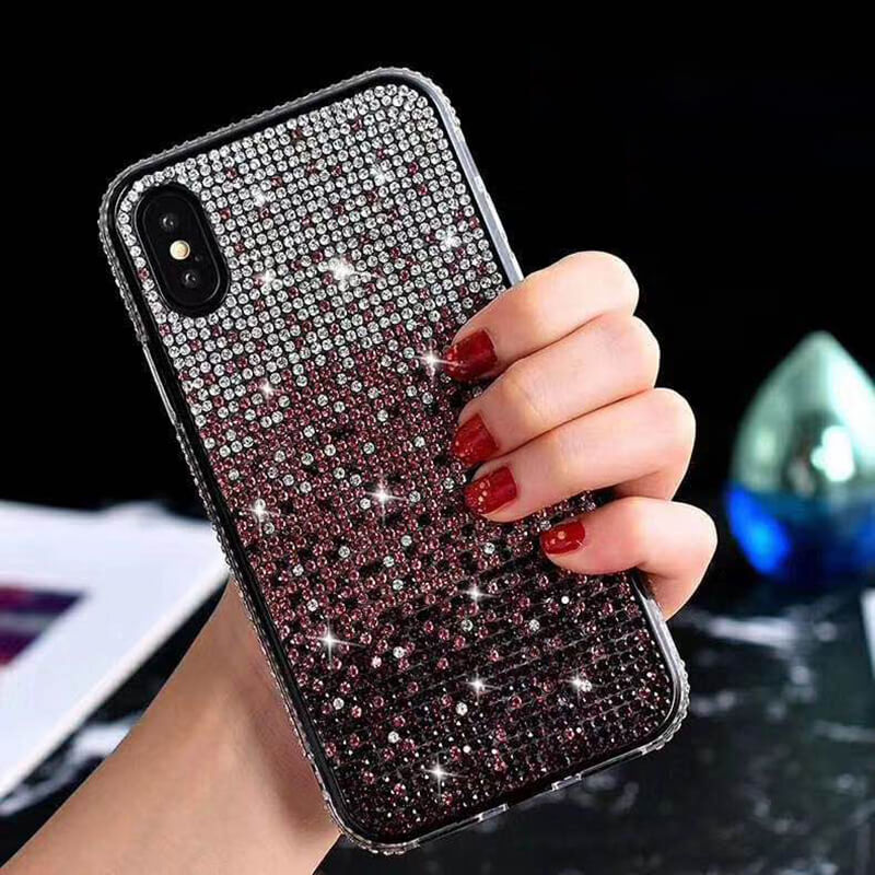 2021 High Quality Gradient Diamond iPhone Case - Dealggo.com