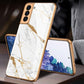 FLASH⚡SALE I 2021 Luxury Baroque Style Plating Anti-knock Protection Tempered Glass Case For Samsung S21 S21 Plus S21 Ultra