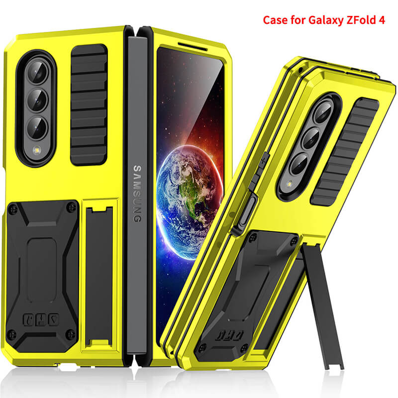 Armor Duty Shock-resistant Dustproof Full Protection Kickstand Cover for Galaxy Z Fold4 5G - GiftJupiter